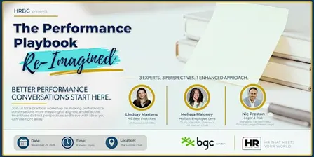The Performance Playbook Re-Imagined