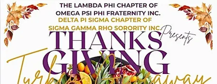 (2026) Lambda Phi Thanksgiving Turkey Giveaway