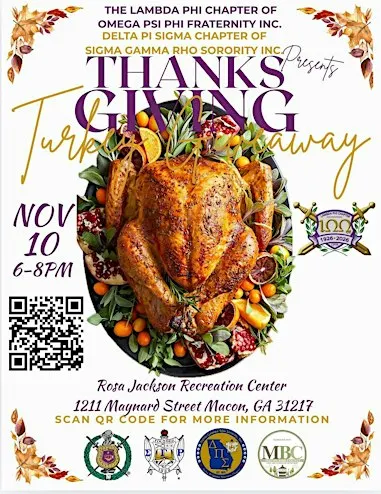 (2026) Lambda Phi Thanksgiving Turkey Giveaway