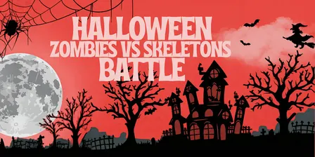 Halloween Social: Zombies vs Skeletons