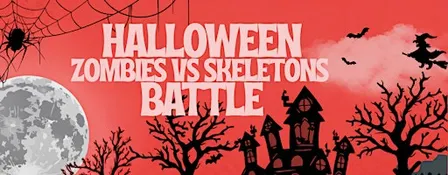 Halloween Social: Zombies vs Skeletons