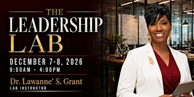 LEADERSHIP LAB: A Two-Day Strategy Intensive for 2027 Execution