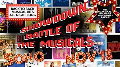 Showdown: Battle of the Musicals @ Soho - Nov 13th