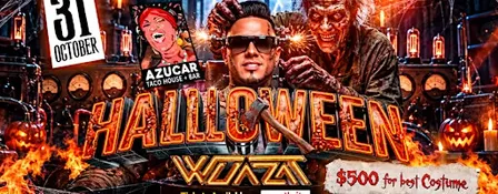 Halloween at Azucar with Dj WUAZAT