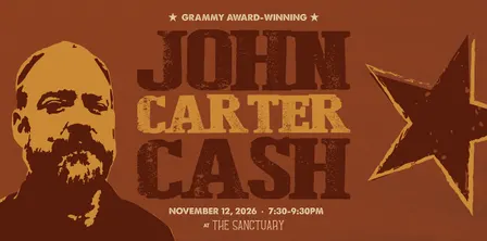 John Carter Cash: Songs, Stories & an Evening at The Sanctuary