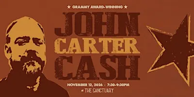 John Carter Cash: Songs, Stories & an Evening at The Sanctuary