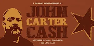 John Carter Cash: Songs, Stories & an Evening at The Sanctuary