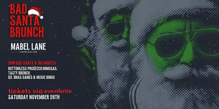 BAD SANTA BRUNCH AT MABEL LANE