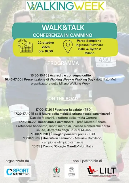Walk&Talk - conferenza in cammino
