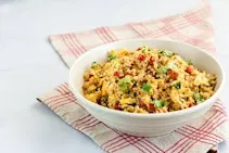 Dietitian's Table: Fried Cauliflower Rice and Lemon Berry Ricotta Cups