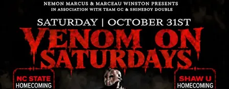 Venom on Saturdays: Homecoming Halloween Night at Venom
