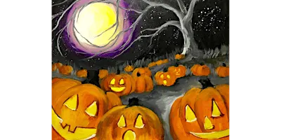 Midnight Pumpkin Patch - Paint and Sip in Indianapolis | Classpop!™