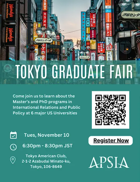 APSIA: Graduate School Fair, Tokyo
