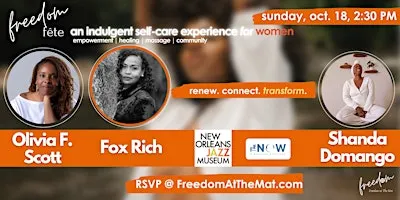 Freedom Fête | A Celebration of Women's Wellness + Live Podcast Recording