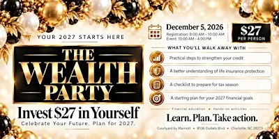 The Wealth Party: Invest $27 in Yourself & Plan for 2027