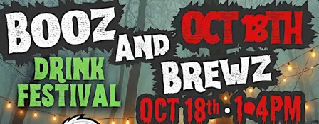 BOOZE & BREWZ DRINK FEST & EAGLES TAILGATE ( ON BIG SCREEN)