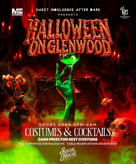 HALLOWEEN ON GLENWOOD: COSTUMES & COCKTAILS @ SUGAR HOUSE