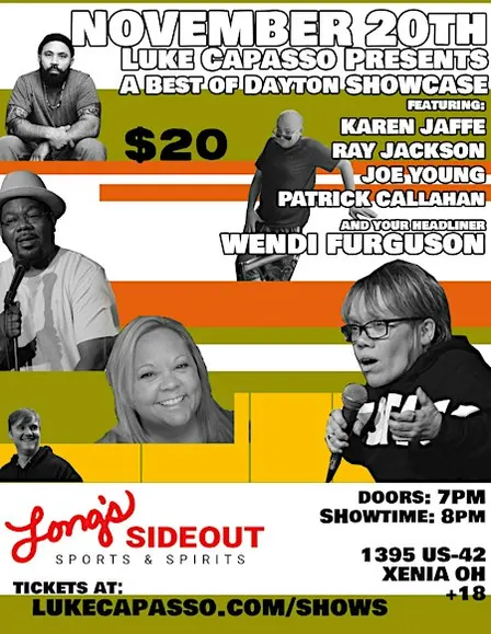 Stand-up at Long's Sideouts