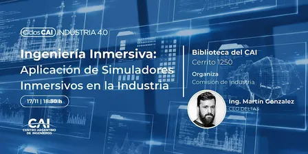 Ingeniería inmersiva: de la simulación inmersiva a los sistemas inteligente