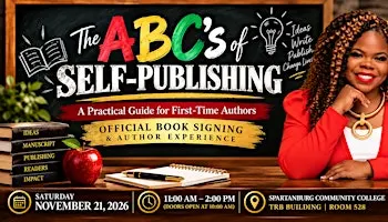ABC’s of Self-Publishing Book Signing + Mini Workshop