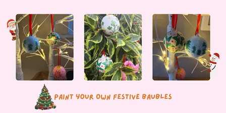 Festive Bauble Painting Workshop