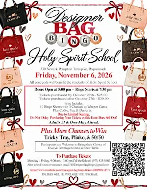 Designer Bag Bingo