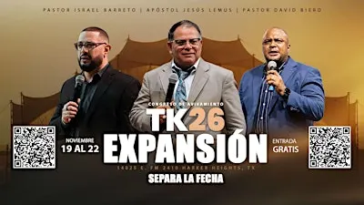 CONGRESO TALITHA KUMI 2026 "Expansión" - NOVIEMBRE 19, 20, 21 & 22
