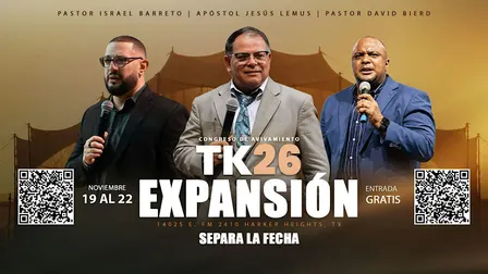 CONGRESO TALITHA KUMI 2026 "Expansión" - NOVIEMBRE 19, 20, 21 & 22