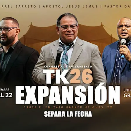 CONGRESO TALITHA KUMI 2026 "Expansión" - NOVIEMBRE 19, 20, 21 & 22