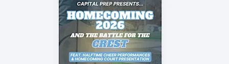 Homecoming 2026 " Battle for the Crest "