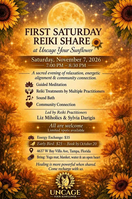 First Saturday Reiki Share