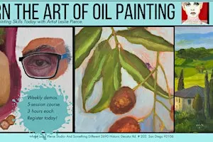 Learn the Art of Oil Painting with Artist Leslie Pierce/ 5 Sessions.