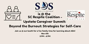 Free Autism Event: SC Respite Coalition Caregiver Summit @ Kroc Center