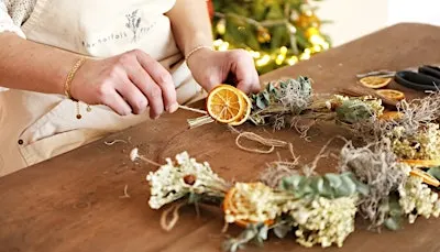 wreath making workshop