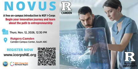 Novus I-Corps Program at Rutgers Camden