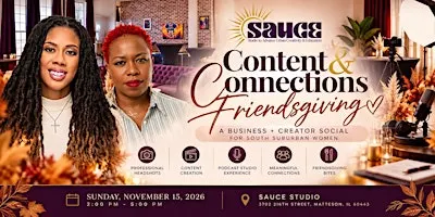 Content & Connections Friendsgiving: A Business + Creator Social