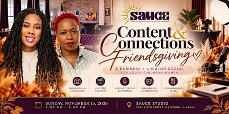 Content & Connections Friendsgiving: A Business + Creator Social