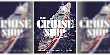 1986 CRUISE SHIP with DJ Y!kes