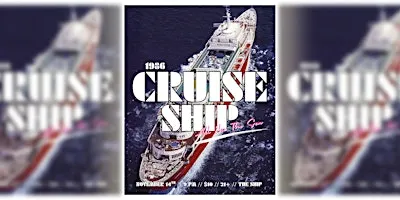 1986 CRUISE SHIP with DJ Y!kes