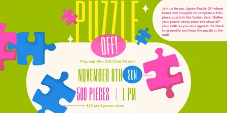 NASH Puzzle Competition - November 8th