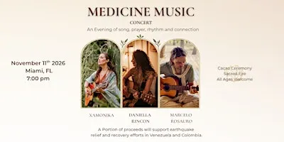 Medicine Music Concert: An Evening of Song & Connection