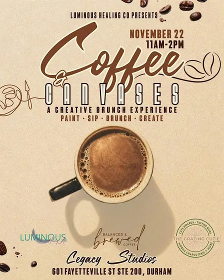 Coffee & Canvases : A Creative Brunch