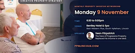 PPN Lincoln: Property Investors Networking Evening With Sean Fitzpatrick
