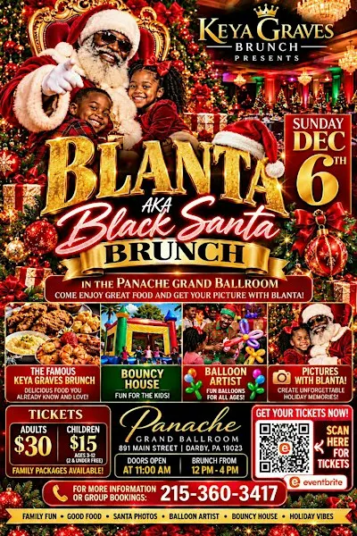 Blanta AKA Black Santa Brunch