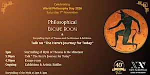 Philosophical Escape Room & Talk on 'The Hero's Journey for Today'