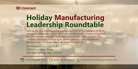 Holiday Manufacturing Leadership Roundtable