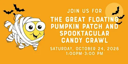 The Great Floating Pumpkin Patch and Spooktacular Candy Crawl