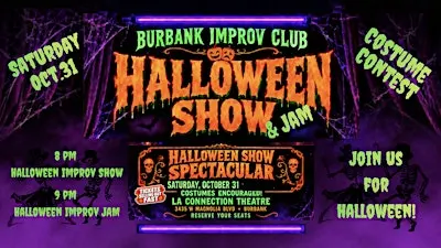 Halloween Improv Show, Costume Contest & Improv Jam!