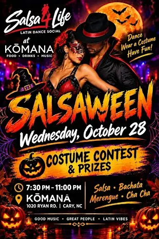 SALSAWEEN: Latin Dance Party | Costume Contest + Prizes