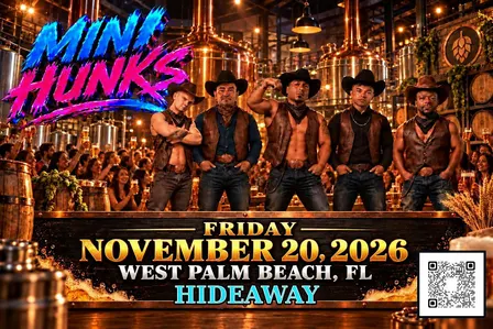 MINI HUNK SMALLEST MALE REVUE DANCERS IN THE WORLD!